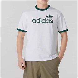 Эластичная футболка Adida*s Originals 🩵  Материал: хлопок с небольшой примесью полиэстера