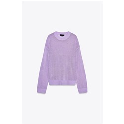 STRAIGHT PLAIN KNIT SWEATER