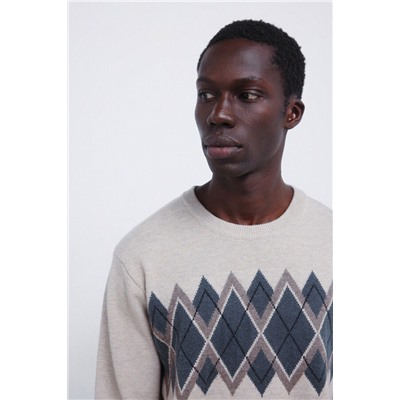 Jersey jacquard X'mas