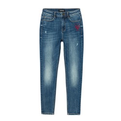 Pantalón vaquero skinny tobillero