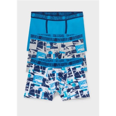 Multipack 3er - Boxershorts - Bio-Baumwolle