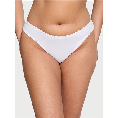 The Lacie Lace-Waist Bikini Panty