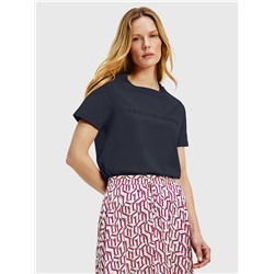 TONAL HILFIGER LOGO T-SHIRT