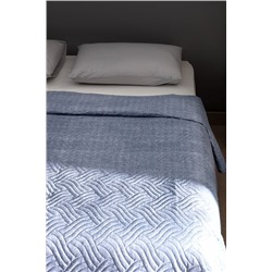 Dace King Size Yatak Örtüsü - Mavi