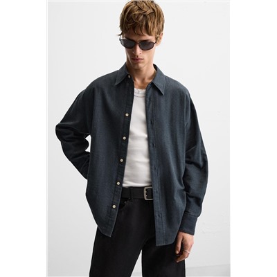 CAMISA RELAXED FIT ESTRUCTURA