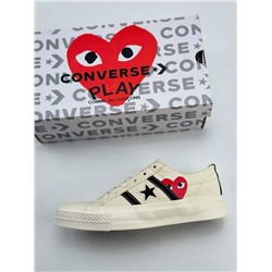 Кроссовки CDG x Convers*e One Star Academy Pro с низким берцем