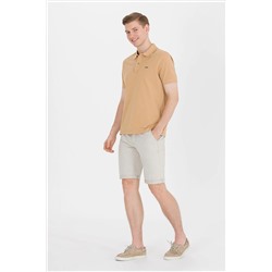 Erkek Camel Basic Polo Yaka Tişört