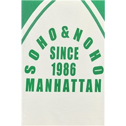 VARSITY T-SHIRT WITH SLOGAN