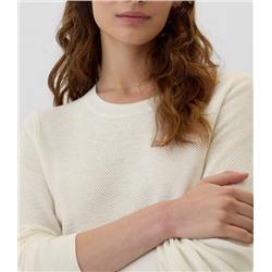 Textured Crewneck Sweater