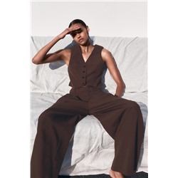 PLEATED TROUSERS