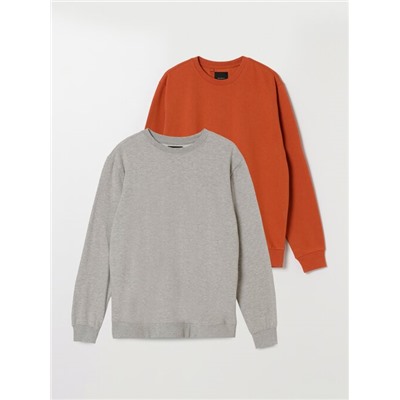 PACK OF 2 BASIC SWEATSHIRTS