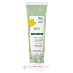 Klorane Bébé Crème Change BIO 100ml