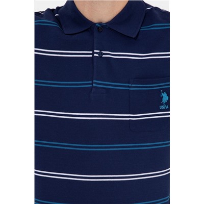 Erkek Lacivert Polo Yaka Tişört