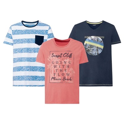 LIVERGY® T-Shirt Herren, aus reiner Baumwolle