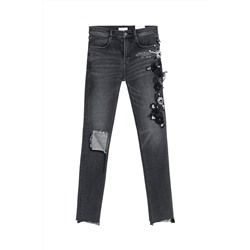 Vaquero skinny fit Negro