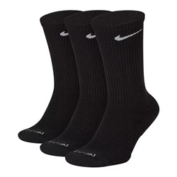NIKE Everyday Plus Cushioned Training Crew Socks 3 Pairs
