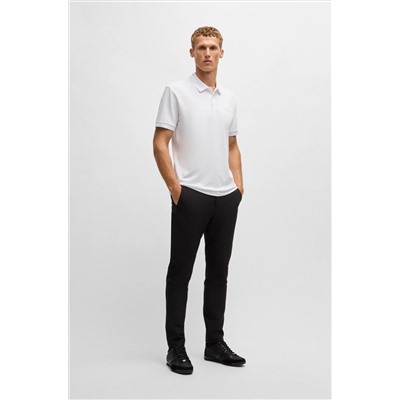 Regular-fit polo shirt with logo detail