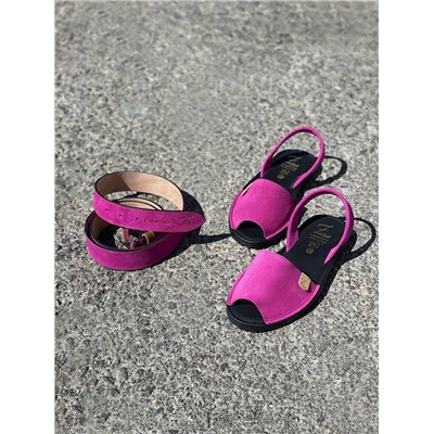 Ab.Zapatos • 3106-8 • Magenta+Ab.Zapatos Pelle cinturon (140) Magenta АКЦИЯ