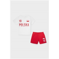 Shorty-Pyjama - Bio-Baumwolle - 2 teilig