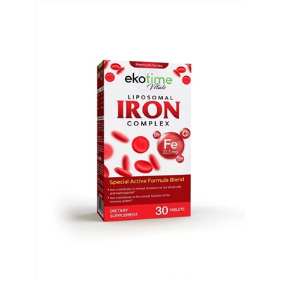 IRON COMPLEX 30 cap Ekotime