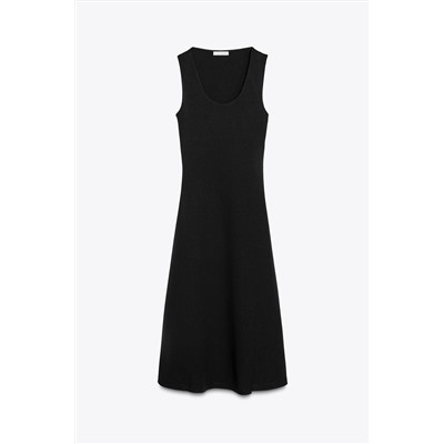 INTERLOCK MIDI DRESS