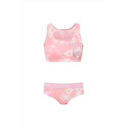 U.S. Polo Assn. U.S. Polo Assn. Kadın Pembe Büstiyer Şort Takım P963S8514