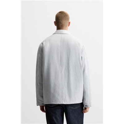 CHAQUETA DENIM CUELLO CONTRASTE LIMITED EDITION