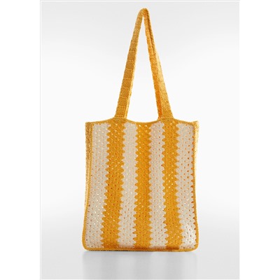 Bolso saco crochet