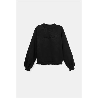Sudadera felpa bordados