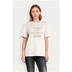 Camiseta Gris claro