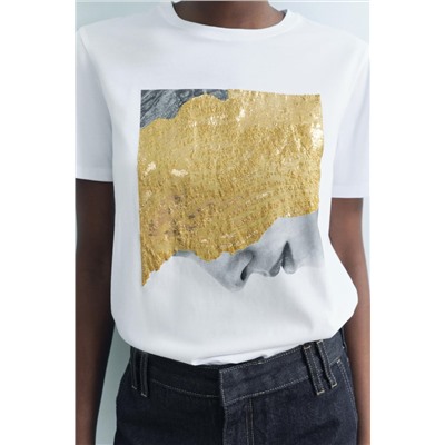 METALLIC T-SHIRT