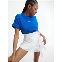 Shorts mit Bindedetail