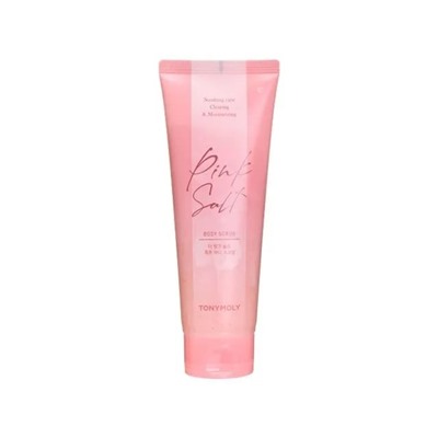 TONYMOLY THE PINK SALT CHOK CHOK BODY SCRUB Скраб для тела с гималайской розовой солью 195г