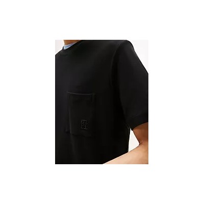 Embroidered Logo Interlock T-Shirt