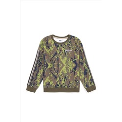 Erkek Çocuk Haki Sweatshirt