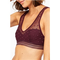 Bralette Unknown Burdeos granate