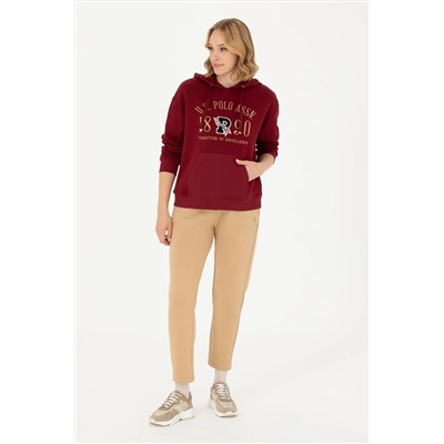 Kadın Bordo Sweatshirt