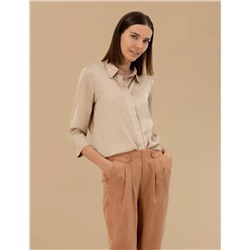 Kum Comfort Fit Uzun Kollu Gömlek