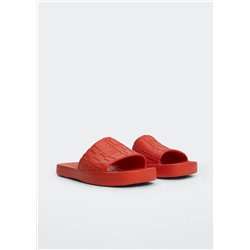 Sandalia textura -  Mujer | MANGO OUTLET Melilla