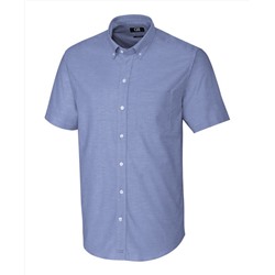 Cutter & Buck Men's Big & Tall Short Sleeves Stretch Oxford Shirt
