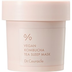 [DR. CEURACLE] Маска для лица веганская ночная КОМБУЧА Vegan Kombucha Tea Sleep Mask, 100 мл