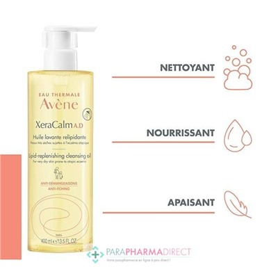 Avène XeraCalm A.D Huile Lavante Relipidante 400ml