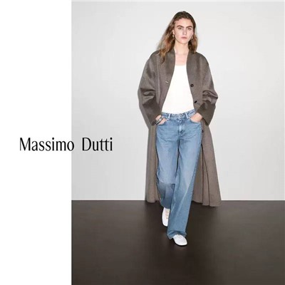 Женское тонкое шерстяное пальто  Massim*o Dutt*i