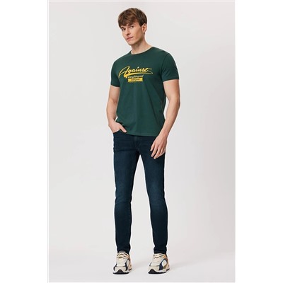 Lee Cooper Agaınst Erkek O Yaka T-shırt Yeşil 232 LCM 242053