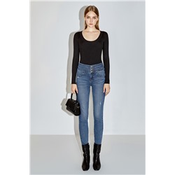 Vaquero skinny Azul