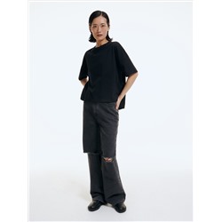 Oversize-T-Shirt aus Baumwolle