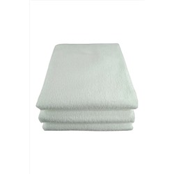 Bol Ticaret Tekstil 4 Adet Leke Tutmayan Beyaz Mikrofiber Banyo Spa Masaj Plaj Havuz Otel Havlusu 75x140 Cm BH129