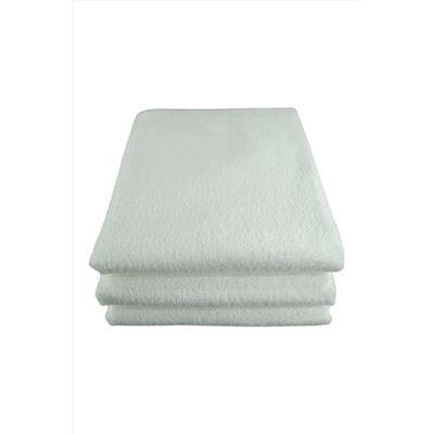Bol Ticaret Tekstil 4 Adet Leke Tutmayan Beyaz Mikrofiber Banyo Spa Masaj Plaj Havuz Otel Havlusu 75x140 Cm BH129