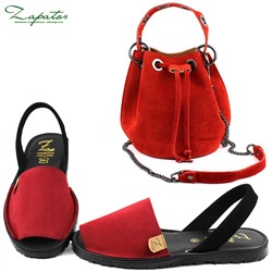 AB.ZAPATOS · 503-8 · NOB ·ROJO+AB.Z · Pelle · Bary ser (650) FUEGO