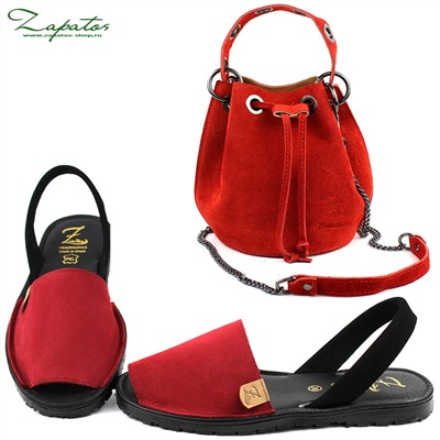 AB.ZAPATOS · 503-8 · NOB ·ROJO+AB.Z · Pelle · Bary ser (650) FUEGO